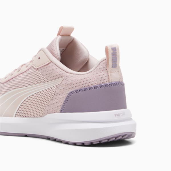 Kruz Profoam Youth Shoes, Mauve Mist-PUMA White-Pale Plum, large-MEX