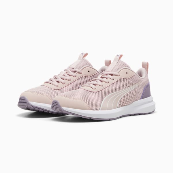 Kruz Profoam Youth Shoes, Mauve Mist-PUMA White-Pale Plum, large-MEX