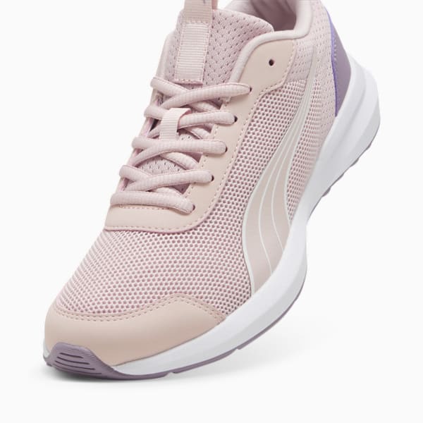 Kruz Profoam Youth Shoes, Mauve Mist-PUMA White-Pale Plum, large-MEX