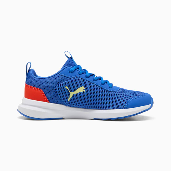 Kruz Profoam Youth Shoes, Mountain Blue-Fresh Yellow, large-MEX
