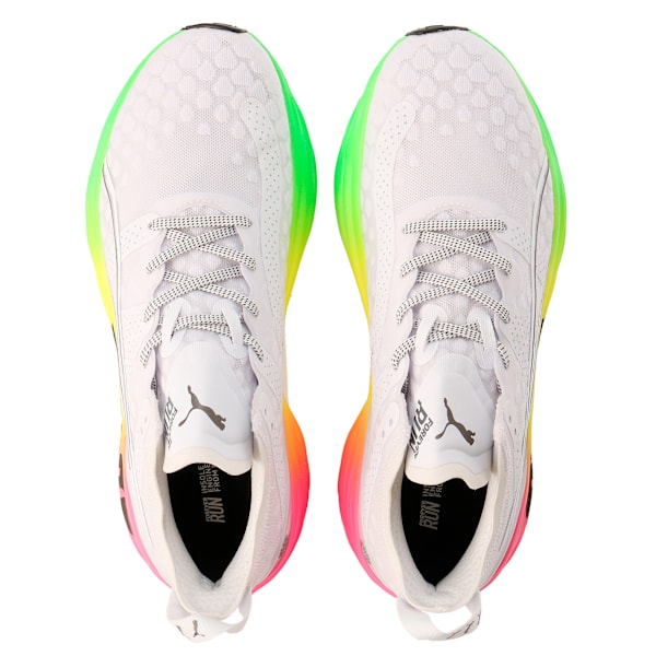 Zapatillas de running ForeverRun NITRO Futrograde, PUMA White-Green Gecko, large-ARG