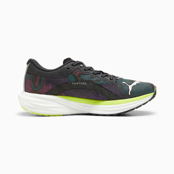 Zapatillas de running para hombre Deviate NITRO™ 2, PUMA Black-Lime Pow-PUMA White, large-ARG