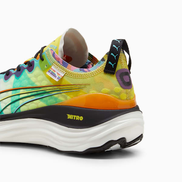 Zapatillas de running ForeverRun NITRO™ para hombre, PUMA White-Court Yellow-PUMA Black, large-ARG