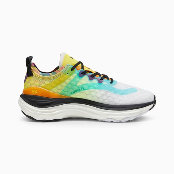 Zapatillas de running ForeverRun NITRO™ para mujer, PUMA White-Court Yellow-PUMA Black, large-ARG