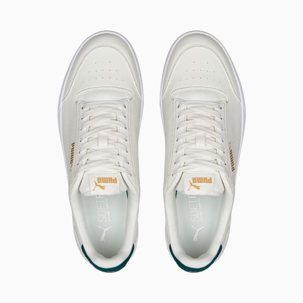 Tenis Puma Shuffle, Vaporous Gray-Varsity Green-Puma Team Gold, large-MEX