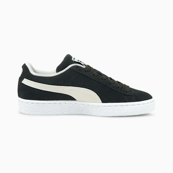 Suede Classic XXI Youth Trainers, Puma Black-Puma White, large-ZAF