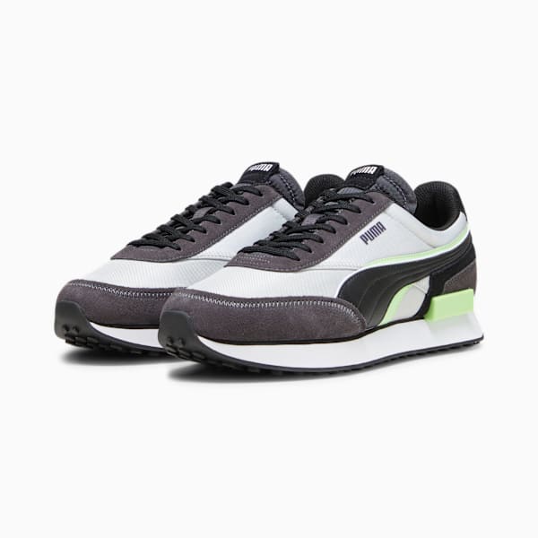 Future Rider Double Trainers, Concrete Gray-Dark Coal, large-ZAF