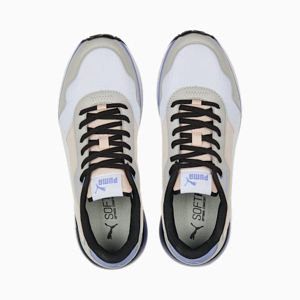 R78 Voyage Women's Trainers, Gray Violet-Puma White-Island Pink, large-ZAF