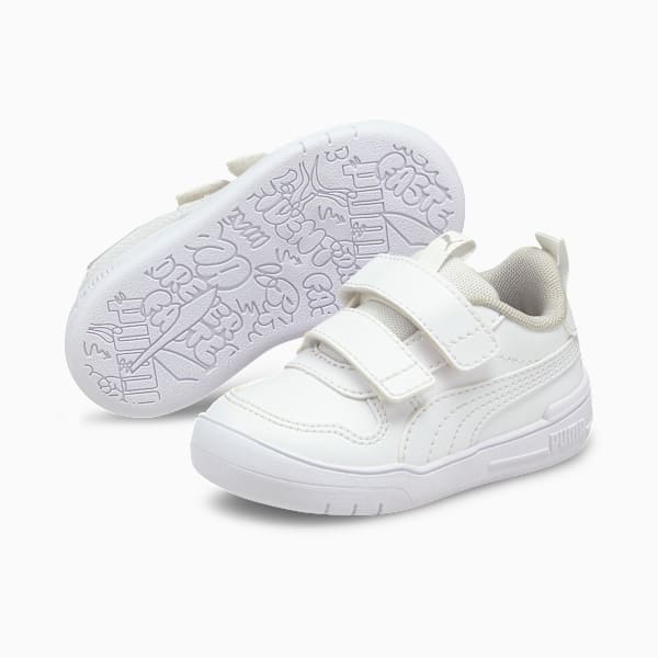 Tenis para bebés Multiflex SL V, Puma White-Puma White, large-MEX
