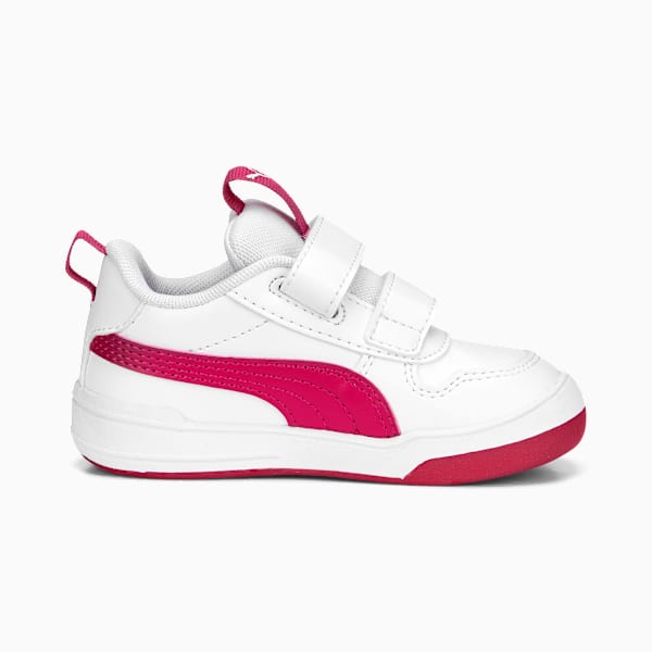 Multiflex SL V Babies' Trainers, PUMA White-Orchid Shadow, large-ZAF