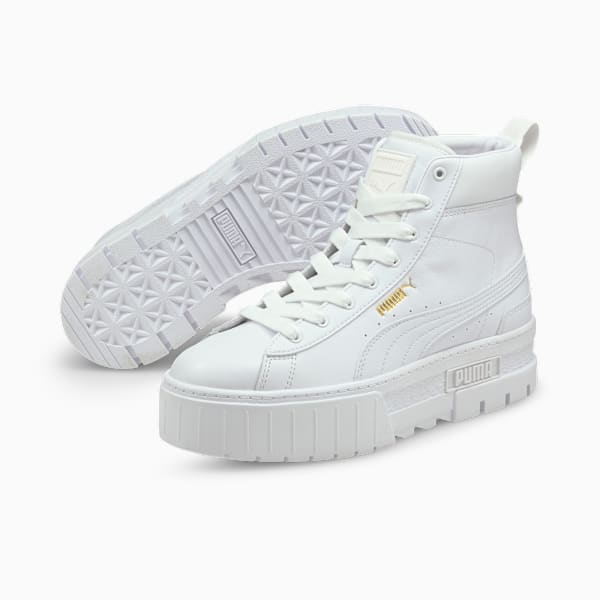 Tenis Mujer Mayze Mid, Puma White, large-MEX