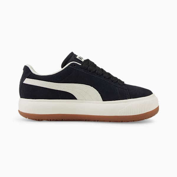 Suede Mayu UP Women's Sneakers, Puma Black-Marshmallow-Gum 3, large-ZAF