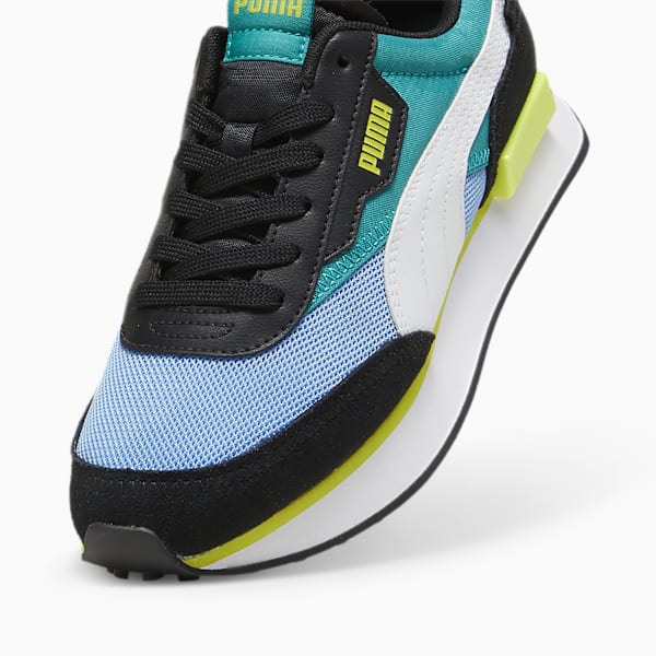 Zapatillas juveniles Future Rider Splash, Team Light Blue-Sparkling Green, large-ARG