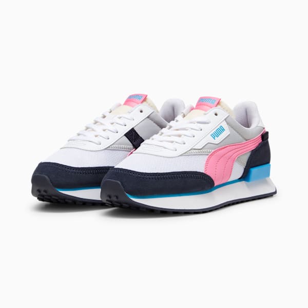 Zapatillas juveniles Future Rider Splash, PUMA White-Cool Light Gray, large-ARG