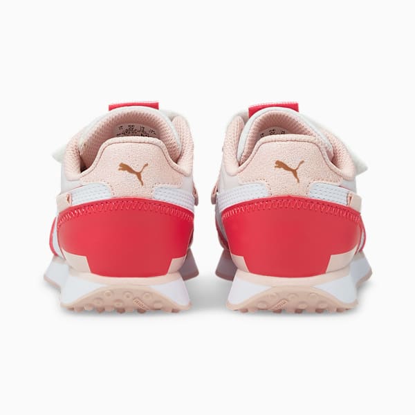 Future Rider Ballerina V Kids' Trainers, Lotus-Puma White, large-ZAF
