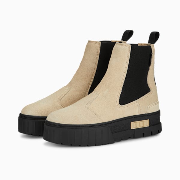 Botas de mujer Mayze Chelsea Suede, Granola, large-MEX