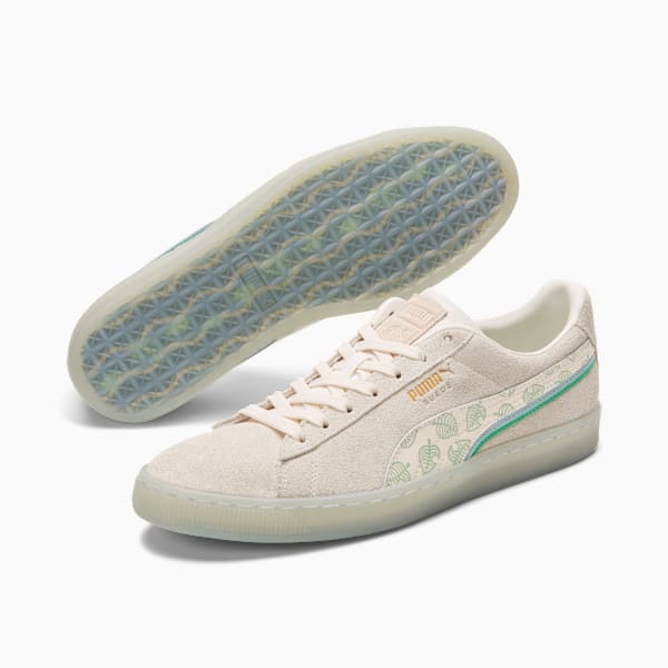 Tenis Hombre New Horizons Suede PUMA x Animal Crossing, Whisper White-Whisper White-Light Sky, large-MEX