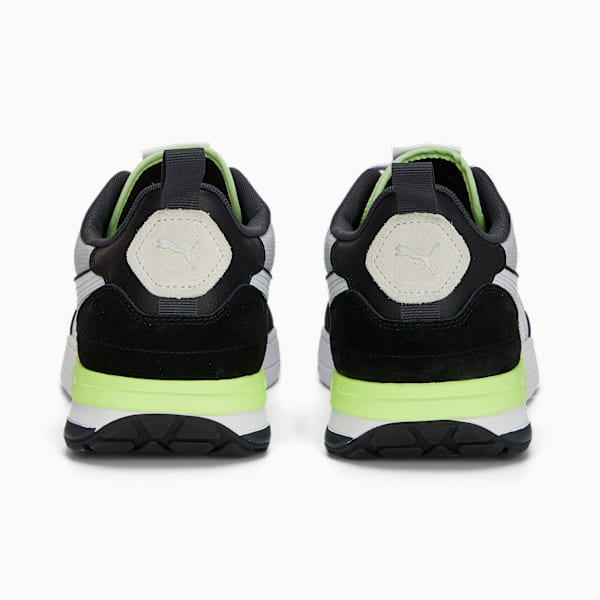 R22 Trainers, PUMA Black-PUMA White-Cool Light Gray-Fast Yellow, large-ZAF