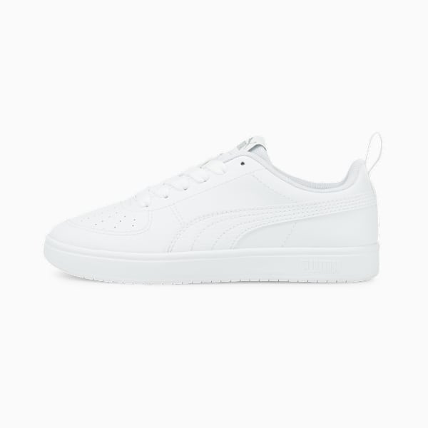 Tenis juveniles Rickie, Puma White-Puma White-Glacier Gray, large-MEX