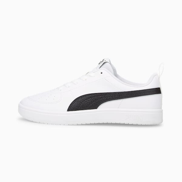Rickie Youth Trainers, Puma White-Puma Black, large-MEX