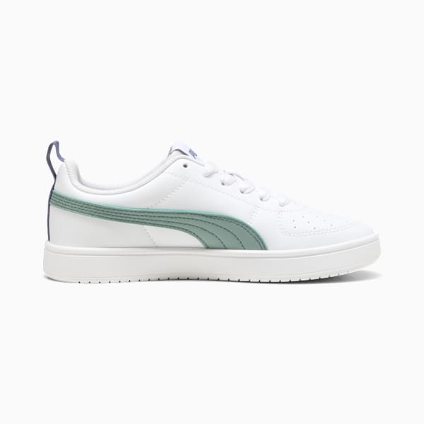 Rickie Youth Trainers, PUMA White-Green Moon-Blue Crystal, large-ZAF