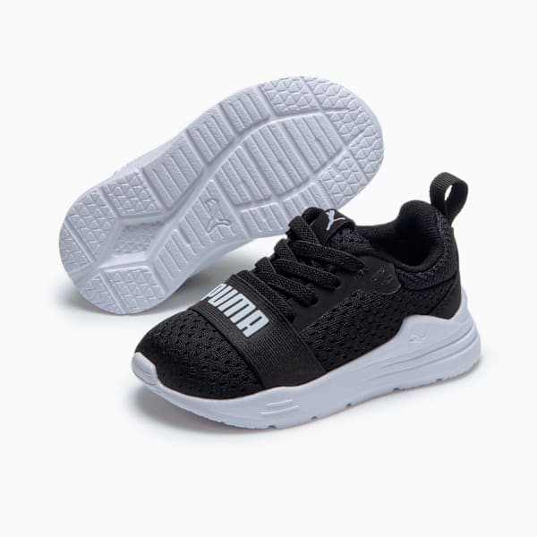 Tênis Wired Run Bebê, Preto, large-BRA