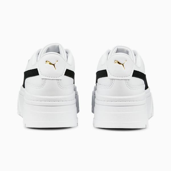 Tenis Mayze Stack para mujer, Puma White-Puma Black, large-MEX