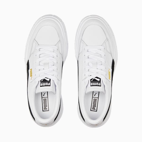 Tenis Mayze Stack para mujer, Puma White-Puma Black, large-MEX