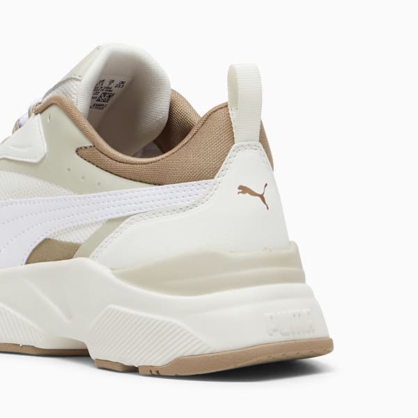 Zapatillas Cassia para mujer, Warm White-PUMA White-Desert Dust-Oak Branch-PUMA Gold, large-ARG
