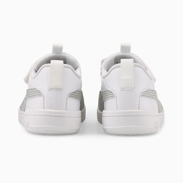 Tenis Multiflex Glitz Formstrip para niñas, Puma White-Puma Silver, large-MEX