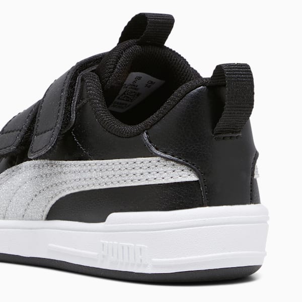 Tenis Multiflex Glitz para infantes, PUMA Black-PUMA Silver, large-MEX