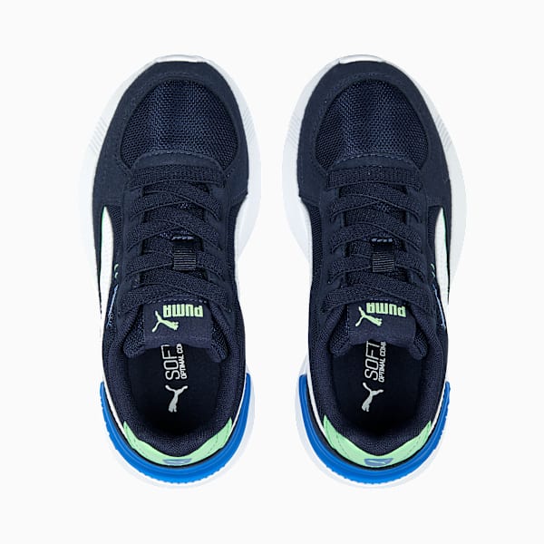 Zapatillas Graviton AC para niños, PUMA Navy-PUMA White-Summer Green-Victoria Blue, large-ARG