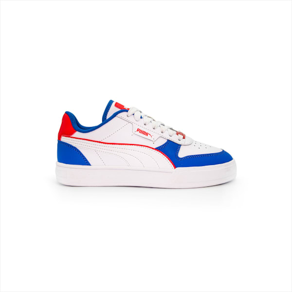 Tenis juveniles Caven Dime, Victoria Blue-Puma White-High Risk Red, large-MEX