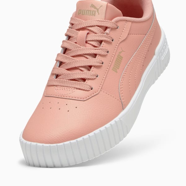 Carina 2.0 Sneakers Women, Poppy Pink-PUMA Gold-Matte Puma Gold-PUMA White, large-ZAF
