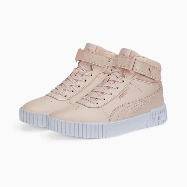 Carina 2.0 Mid Sneakers Women, Island Pink-Island Pink-Rose Gold-Puma White, large-ZAF