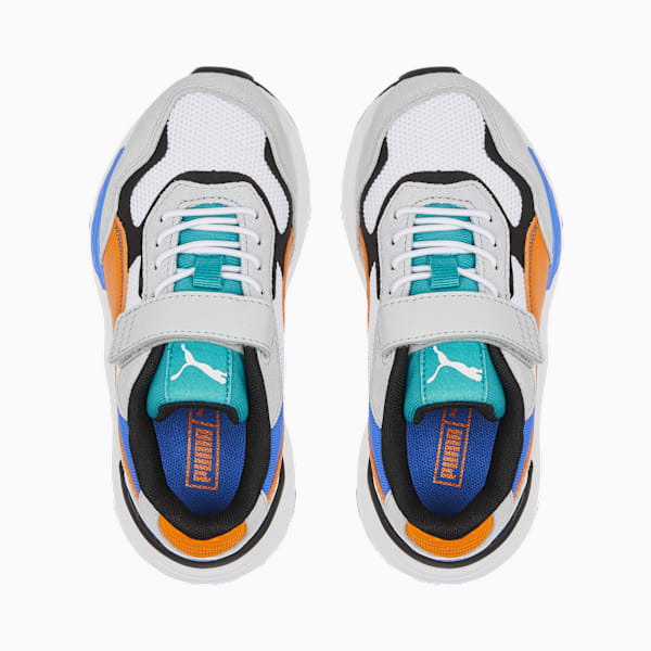 Zapatillas infantiles RS-Metric, Puma White-Vibrant Orange, large-ARG