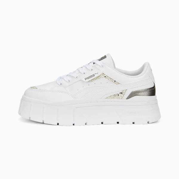 Zapatillas para mujer Mayze Stack SQ, Puma White, large-ARG