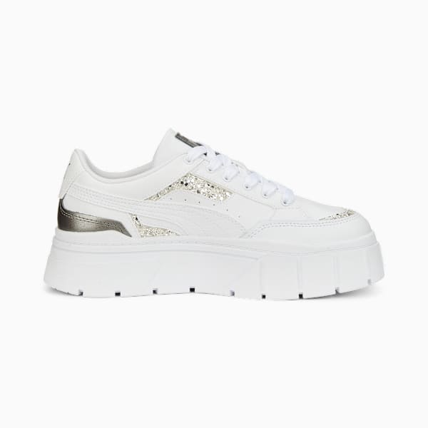 Zapatillas para mujer Mayze Stack SQ, Puma White, large-ARG