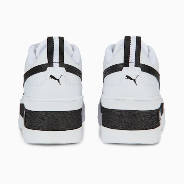 Tenis para mujer Mayze Wedge, Puma White-Puma Black, large-MEX