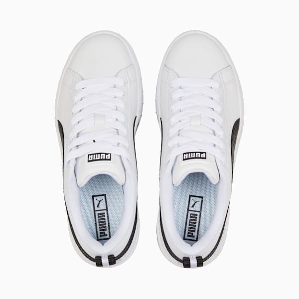 Tenis para mujer Mayze Wedge, Puma White-Puma Black, large-MEX