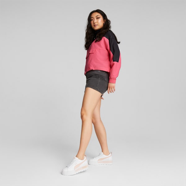 Mayze Wedge Sneakers Women, Puma White-Rose Quartz, large-ZAF
