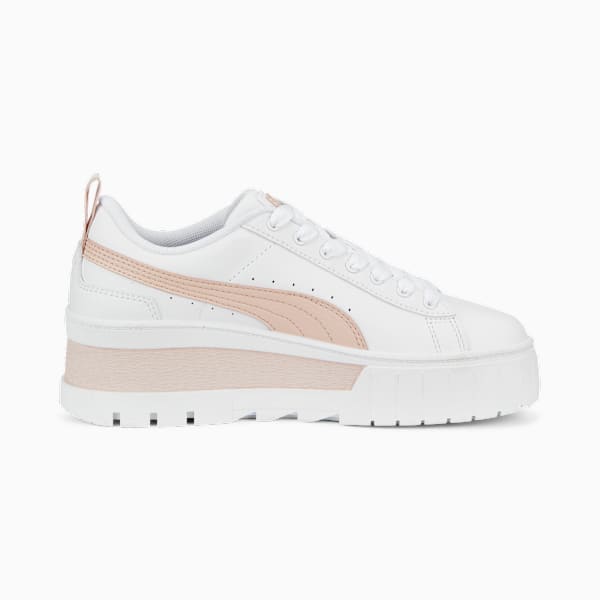 Mayze Wedge Sneakers Women, Puma White-Rose Quartz, large-ZAF