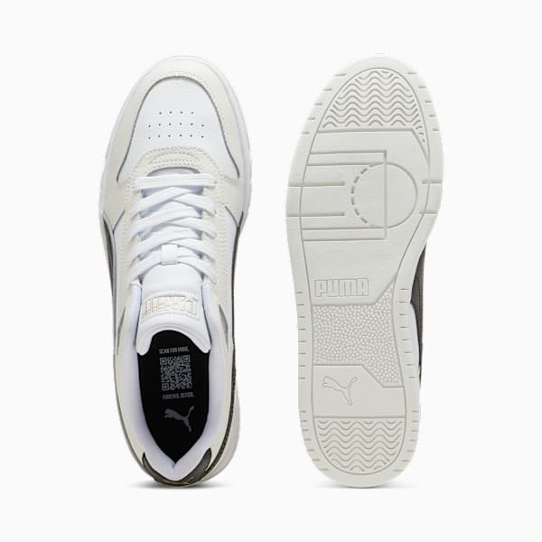 RBD Game Low Sneakers, Puma White-Puma Black-Vapor Gray, large-ZAF