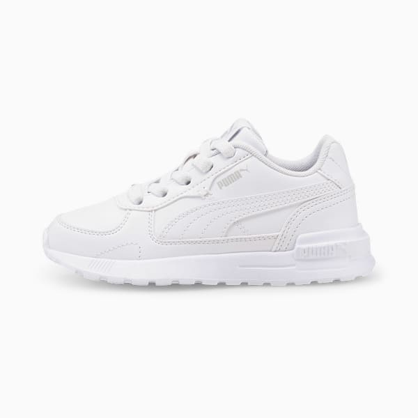 Zapatillas Graviton SL AC para niños ADP, Puma White-Puma White-Gray Violet, large-ARG