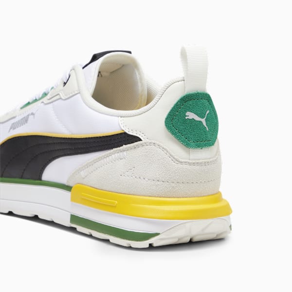 Zapatillas PUMA R22 ADP, PUMA White-PUMA Black-Vapor Gray-Yellow Sizzle, large-ARG
