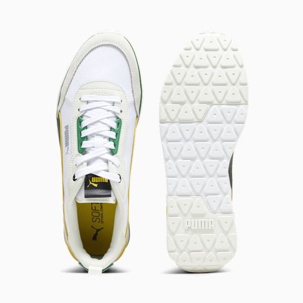Zapatillas PUMA R22 ADP, PUMA White-PUMA Black-Vapor Gray-Yellow Sizzle, large-ARG