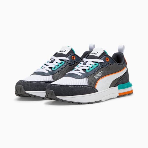 Zapatillas PUMA R22 ADP, PUMA White-Rickie Orange-Cool Dark Gray-Strong Gray, large-ARG