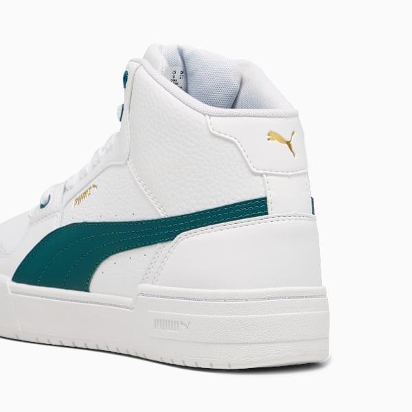 CA Pro Mid Sneakers, PUMA White-Malachite, large-ZAF