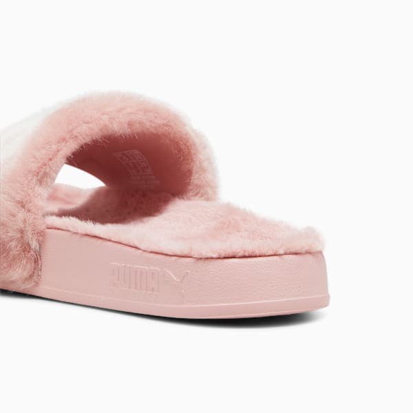 Leadcat 2.0 Fuzz Slides Women, Future Pink-Warm White, large-ZAF