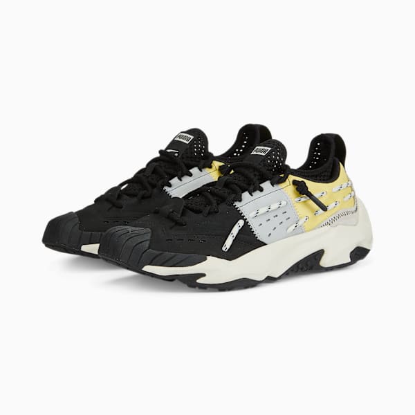 Zapatillas Plexus Retro, Puma Black-Pale Lemon, large-ARG